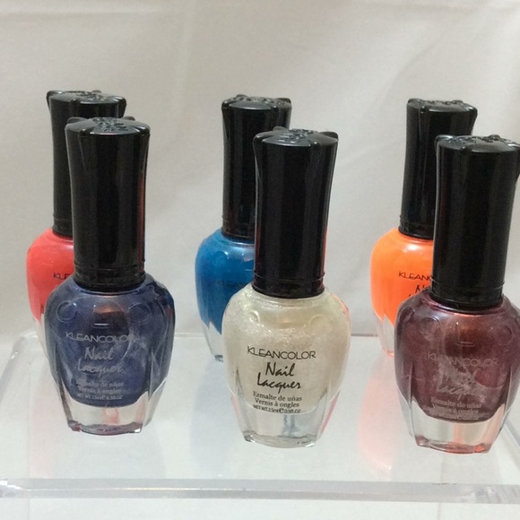 KleanColor 6 Nail Polish Collection Set - Picture 2 of 7